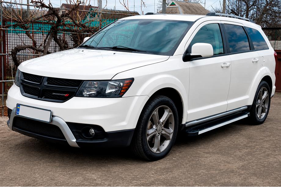 Dodge Journey 2008–2020 Sānu sliekšņi Maya V1 (2 gab., alumīnijs) Image