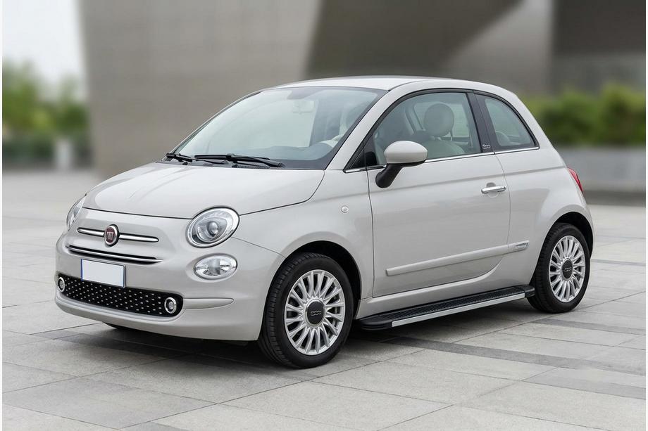 Fiat 500/500L 2013–2022 Sānu sliekšņi Maya V1 (2 gab., alumīnijs) Image