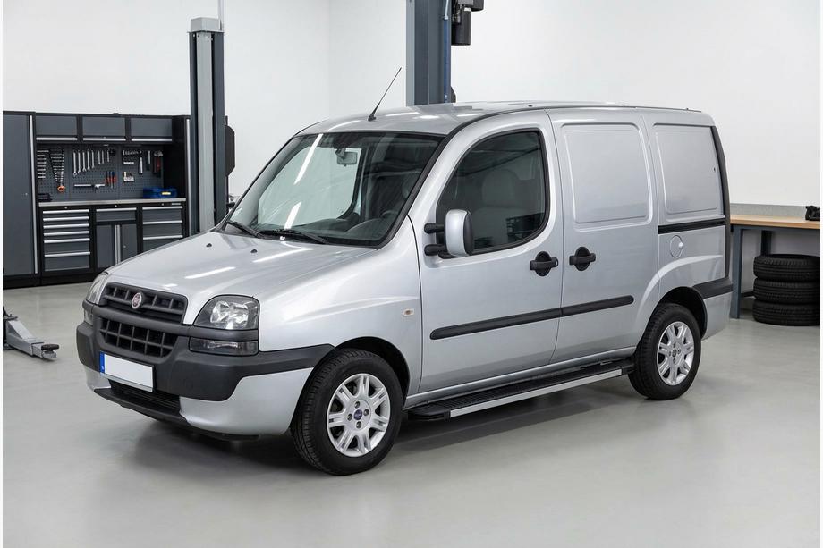 Fiat Doblo I 2001–2005 Sānu sliekšņi Maya V1 (2 gab., alumīnijs) Image