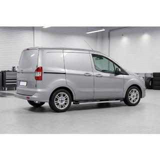 Sānu sliekšņi Maya V1 (2 gab., alumīnijs) Ford Courier 2014–2023 foto 1