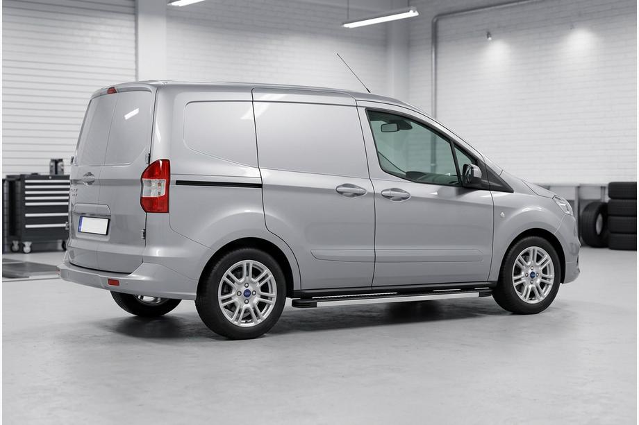 Ford Courier 2014–2023 Sānu sliekšņi Maya V1 (2 gab., alumīnijs) Image