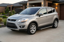 Ford Kuga 2008–2013 Sānu sliekšņi Maya V1 (2 gab., alumīnijs) foto 1