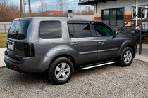 Honda Pilot 2008–2015 Sānu sliekšņi Maya V1 (2 gab., alumīnijs) foto 2