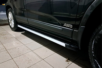 Kia Sorento II XM 2009–2014 Sānu sliekšņi Maya V1 (2 gab., alumīnijs) 2013-2016 foto 1