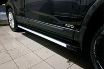 Kia Sorento II XM 2009–2014 Sānu sliekšņi Maya V1 (2 gab., alumīnijs) foto 1