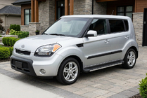 Kia Soul I 2008–2013 Sānu sliekšņi Maya V1 (2 gab., alumīnijs) foto 1