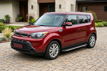 Kia Soul II 2013–2018 Sānu sliekšņi Maya V1 (2 gab., alumīnijs) foto 1