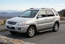 Kia Sportage 2004–2010 Sānu sliekšņi Maya V1 (2 gab., alumīnijs) foto 1
