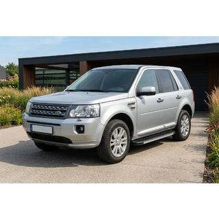 Sānu sliekšņi Maya V1 (2 gab., alumīnijs) Land Rover Freelander II 2006–2014 foto 1