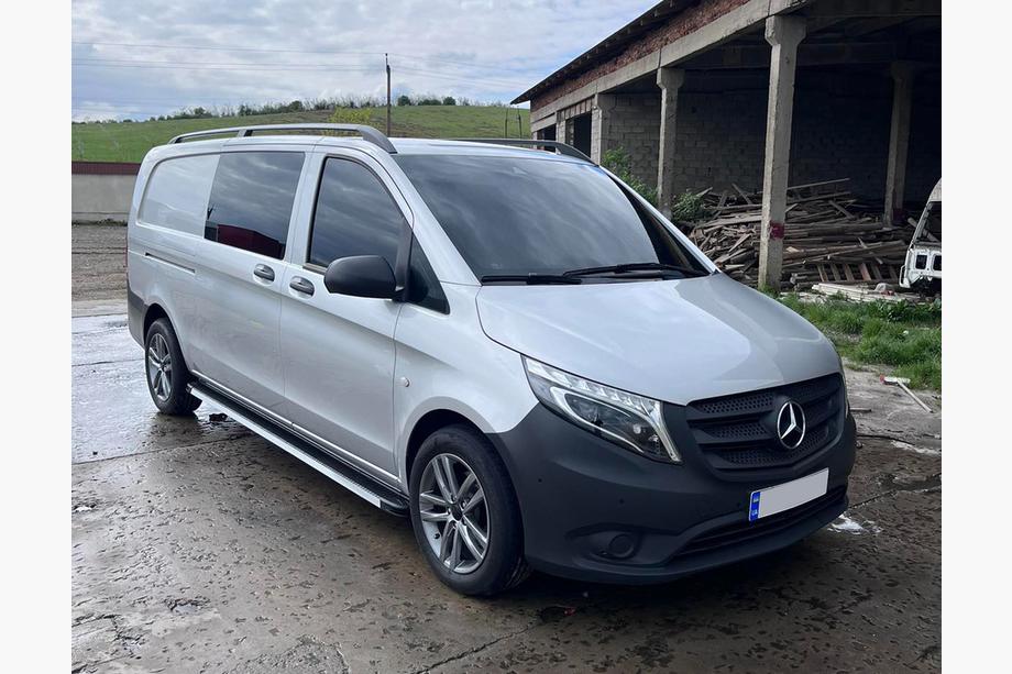 Mercedes Vito/V klase W447 2014– Sānu sliekšņi Maya V1 (2 gab., alumīnijs) Image