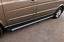 Mercedes Viano 2004–2014 Sānu sliekšņi Maya V1 (2 gab., alumīnijs) foto 2