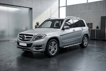 Mercedes GLK class X204 2008–2015 Sānu sliekšņi Maya V1 (2 gab., alumīnijs) foto 1