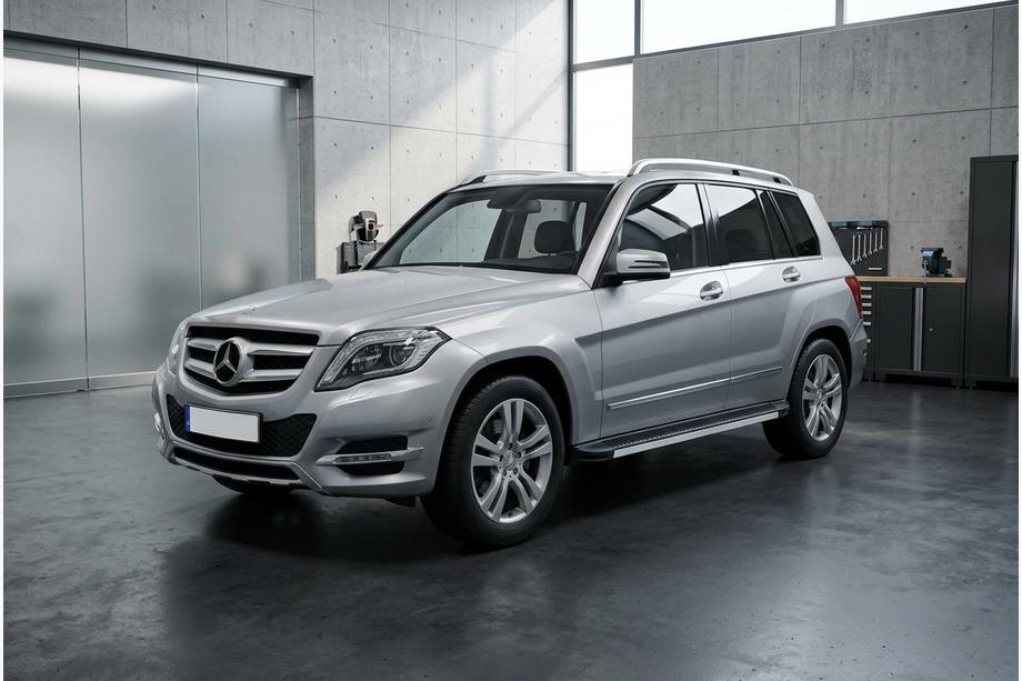 Mercedes GLK class X204 2008–2015 Sānu sliekšņi Maya V1 (2 gab., alumīnijs) Image