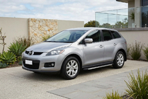Mazda CX-7 2006–2012 Sānu sliekšņi Maya V1 (2 gab., alumīnijs) foto 1