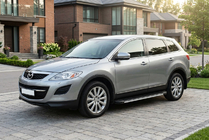 Mazda CX-9 2007–2016 Sānu sliekšņi Maya V1 (2 gab., alumīnijs) foto 1