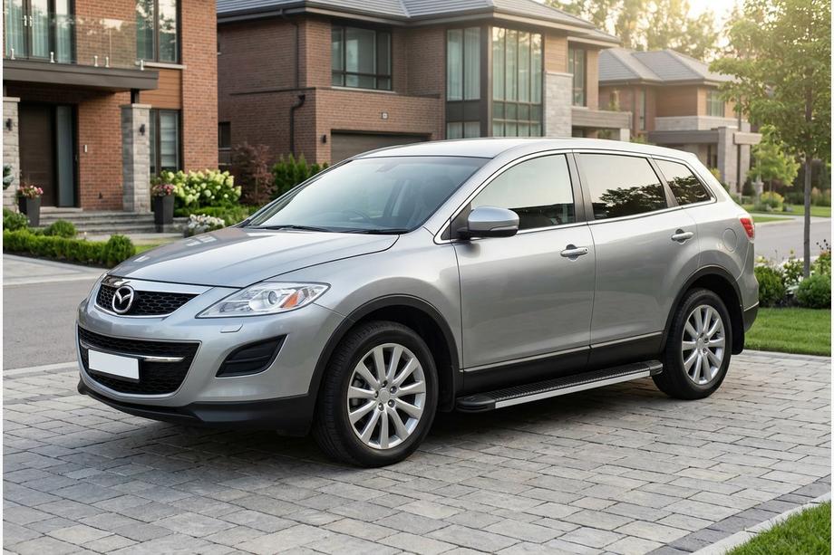 Mazda CX-9 2007–2016 Sānu sliekšņi Maya V1 (2 gab., alumīnijs) Image