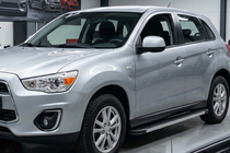 Mitsubishi ASX 2010–2023 Sānu sliekšņi Maya V1 (2 gab., alumīnijs) foto 1