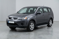Mitsubishi Outlander 2006–2012 Sānu sliekšņi Maya V1 (2 gab., alumīnijs) foto 6