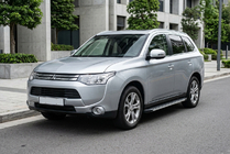 Mitsubishi Outlander 2012–2021 Sānu sliekšņi Maya V1 (2 gab., alumīnijs) foto 1