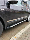 Nissan Qashqai 2010–2014 Sānu sliekšņi Maya V1 (2 gab., alumīnijs) foto 2
