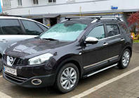 Nissan Qashqai 2010–2014 Sānu sliekšņi Maya V1 (2 gab., alumīnijs) foto 3