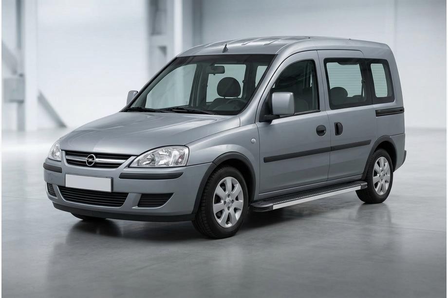 Opel Combo 2002–2012 Sānu sliekšņi Maya V1 (2 gab., alumīnijs) Image