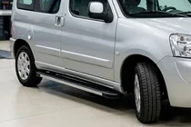 Peugeot Partner 1996–2008 Sānu sliekšņi Maya V1 (2 gab., alumīnijs) foto 2