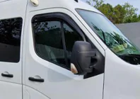 Renault Master 2011–2023 Logu vēja deflektori (2 gab., Niken) foto 5