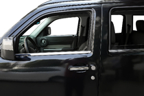 Dodge Nitro 2006–2011 Durvju rokturu uzlikas (nerūsējošais tērauds) foto 1