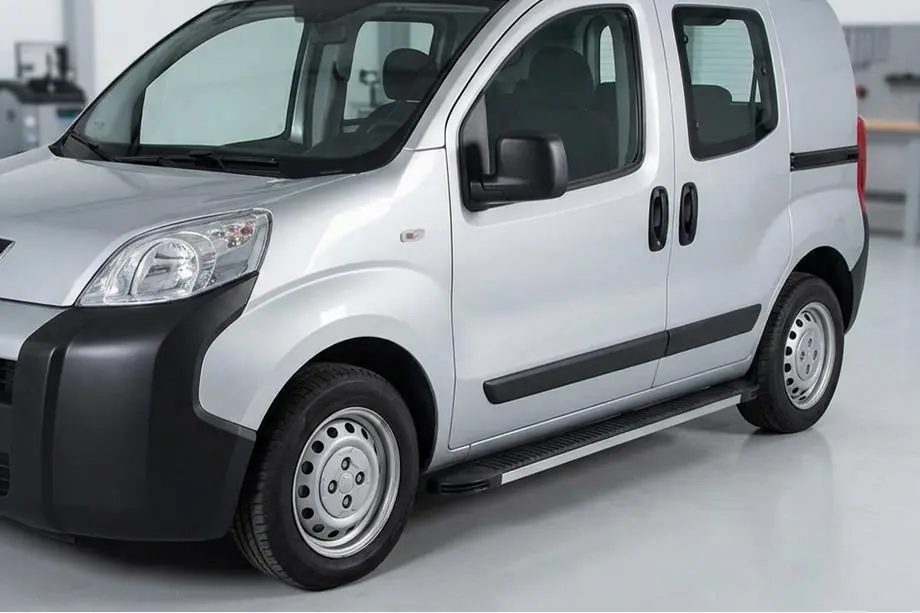 Peugeot Bipper 2008–2017 Sānu sliekšņi Maya V1 (2 gab., alumīnijs) Image