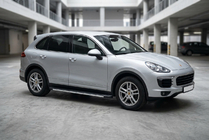Porsche Cayenne 2010–2017 Sānu sliekšņi Maya V1 (2 gab., alumīnijs) foto 1