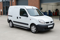 Renault Kangoo 1998–2008 Sānu sliekšņi Maya V1 (2 gab., alumīnijs) foto 1