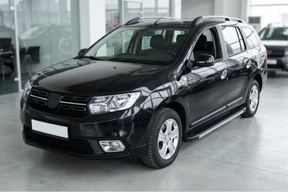 Renault Logan MCV 2013–2022 Sānu sliekšņi Maya V1 (2 gab., alumīnijs) Image