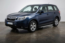 Subaru Forester 2013–2018 Sānu sliekšņi Maya V1 (2 gab., alumīnijs) foto 1