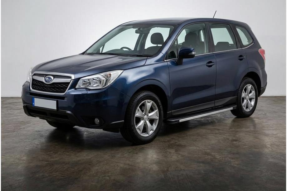 Subaru Forester 2013–2018 Sānu sliekšņi Maya V1 (2 gab., alumīnijs) Image