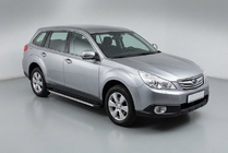 Subaru Outback 2009–2014 Sānu sliekšņi Maya V1 (2 gab., alumīnijs) foto 1