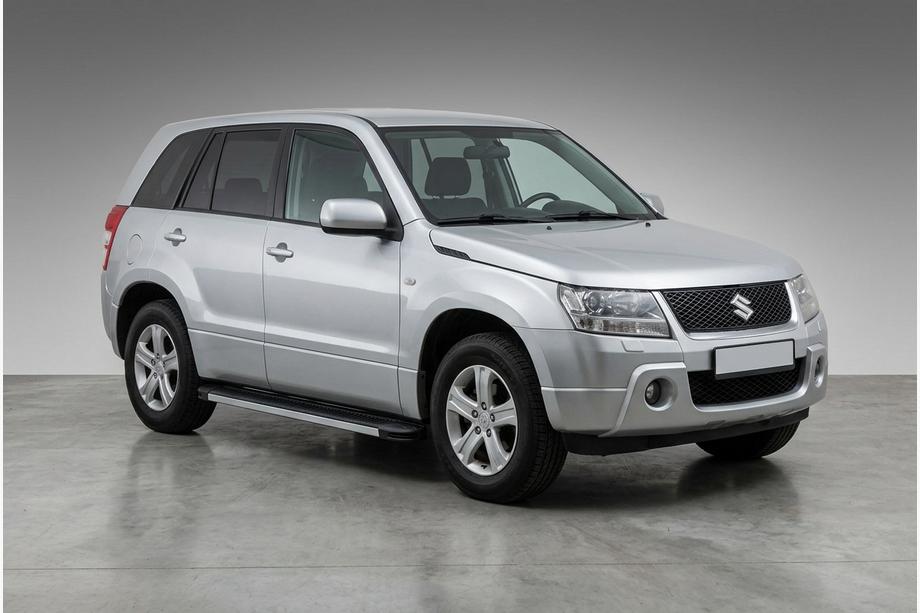 Suzuki Grand Vitara 2005–2017 Sānu sliekšņi Maya V1 (2 gab., alumīnijs) Image