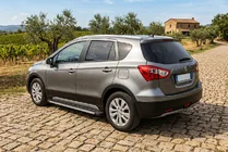 Suzuki SX4 S-Cross 2013–2016 Sānu sliekšņi Maya V1 (2 gab., alumīnijs) foto 1