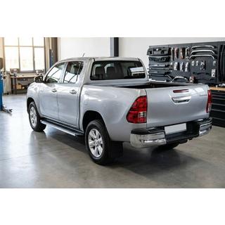 Sānu sliekšņi Maya V1 (2 gab., alumīnijs) Toyota Hilux 2015– foto 1