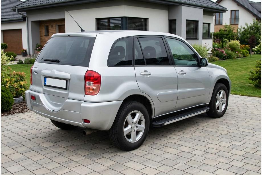 Toyota Rav 4 2001–2005 Sānu sliekšņi Maya V1 (2 gab., alumīnijs) Image