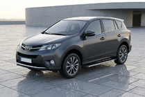 Toyota Rav 4 2013–2018 Sānu sliekšņi Maya V1 (2 gab., alumīnijs) foto 1