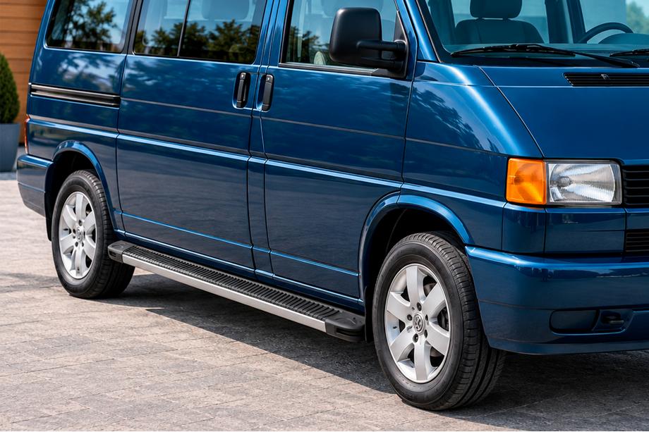 Volkswagen T4 Caravelle/Multivan 1990–2003 Sānu pakāpieni Maya (2 gab., alumīnijs) Garā riteņu bāze Image