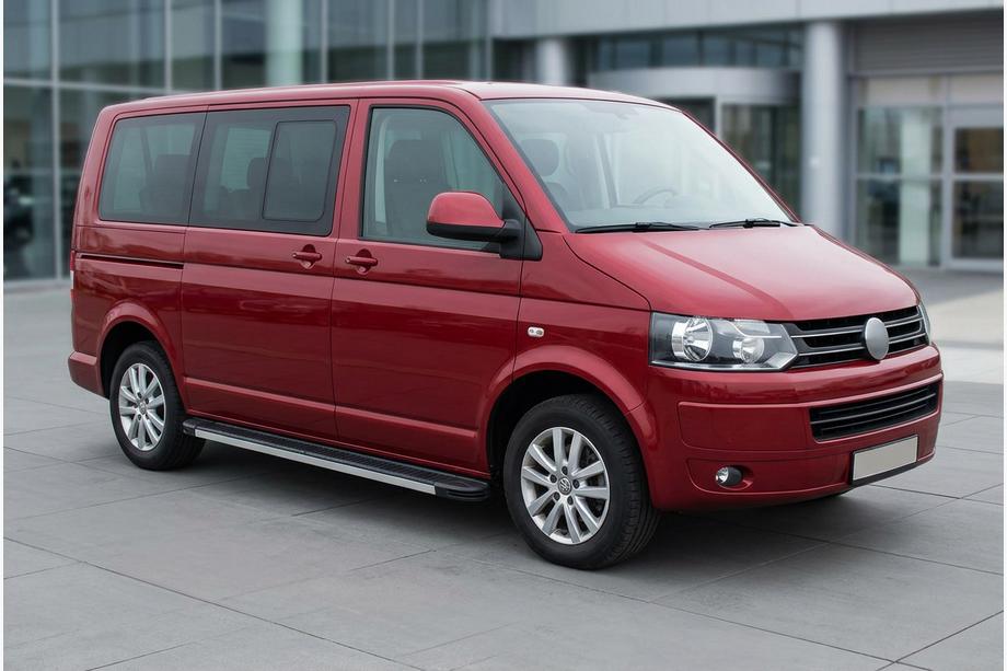 Volkswagen T5 2010–2015 Sānu pakāpieni Maya (2 gab., alumīnijs) Garā riteņu bāze Image