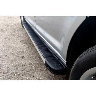 Sānu sliekšņi Maya V1 (2 gab., alumīnijs) Volkswagen Amarok 2010–2022 foto 1