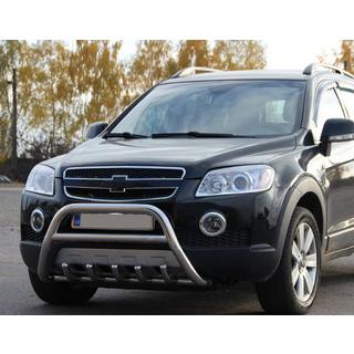 Priekšējais aizsargloks WT003 (nerūsējošais tērauds) Chevrolet Captiva 2006–2019 foto 2