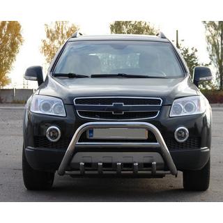 Priekšējais aizsargloks WT003 (nerūsējošais tērauds) Chevrolet Captiva 2006–2019 foto 3