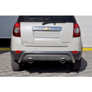 Aizmugurējais aizsargloks AK007 (nerūsējošais tērauds) Chevrolet Captiva 2006–2019 foto 1