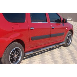 Sānu caurules (2 gab., nerūs. tērauds) Dacia Logan MCV 2004–2014 foto 3
