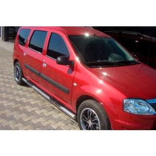 Sānu caurules (2 gab., nerūs. tērauds) Dacia Logan MCV 2004–2014 foto 2