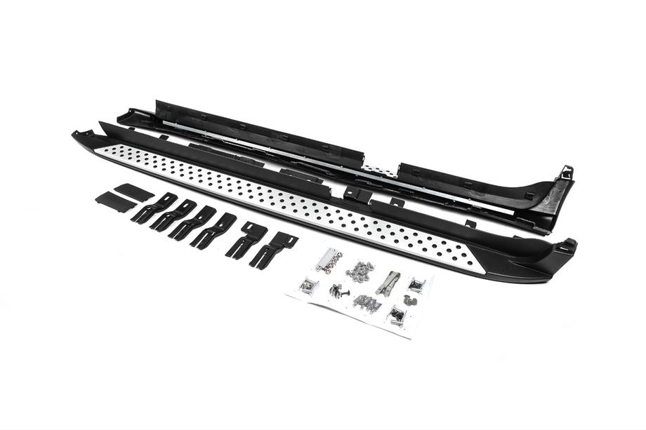BMW X4 F26 2014–2018 Oriģinālie sānu pakāpieni V1 (2 gab., alumīnija) Image
